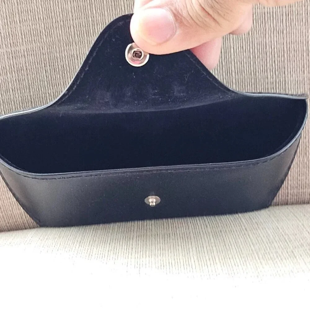Diff Eyewear Sunglasses Case Black Semi Hard Case for Glasses or Sunglasses
